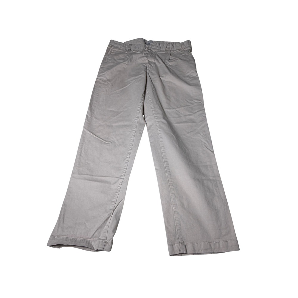 H&M Regular Fit Chinos Men 33 Light Khaki Excellent Straight Leg Cotton Blend
